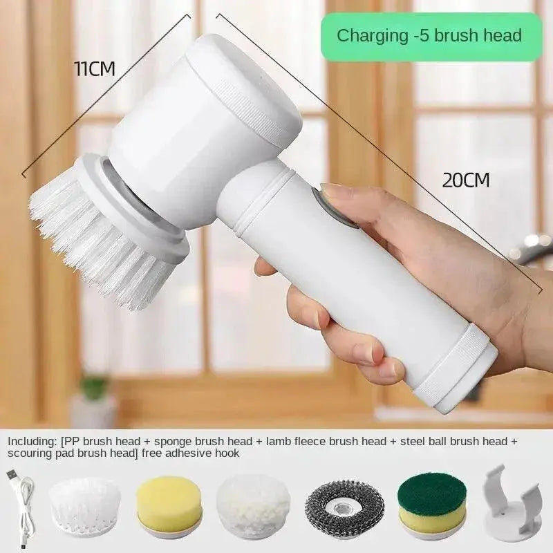 Electric Kitchen Bathroom Scrubber Wireless Cleaner