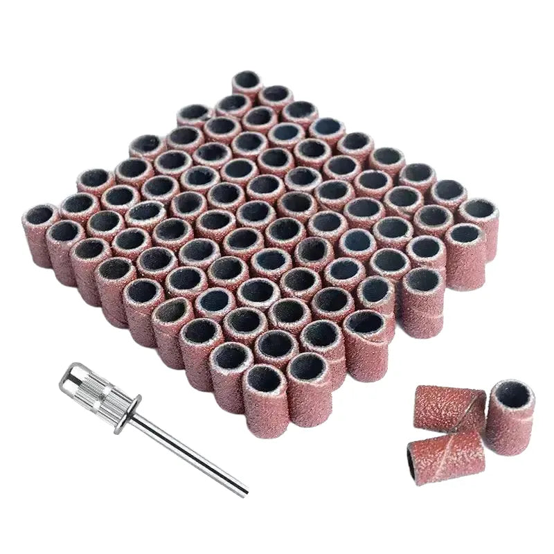 Salon Nail Drill for At-Home Manicure — 75pcs with axle