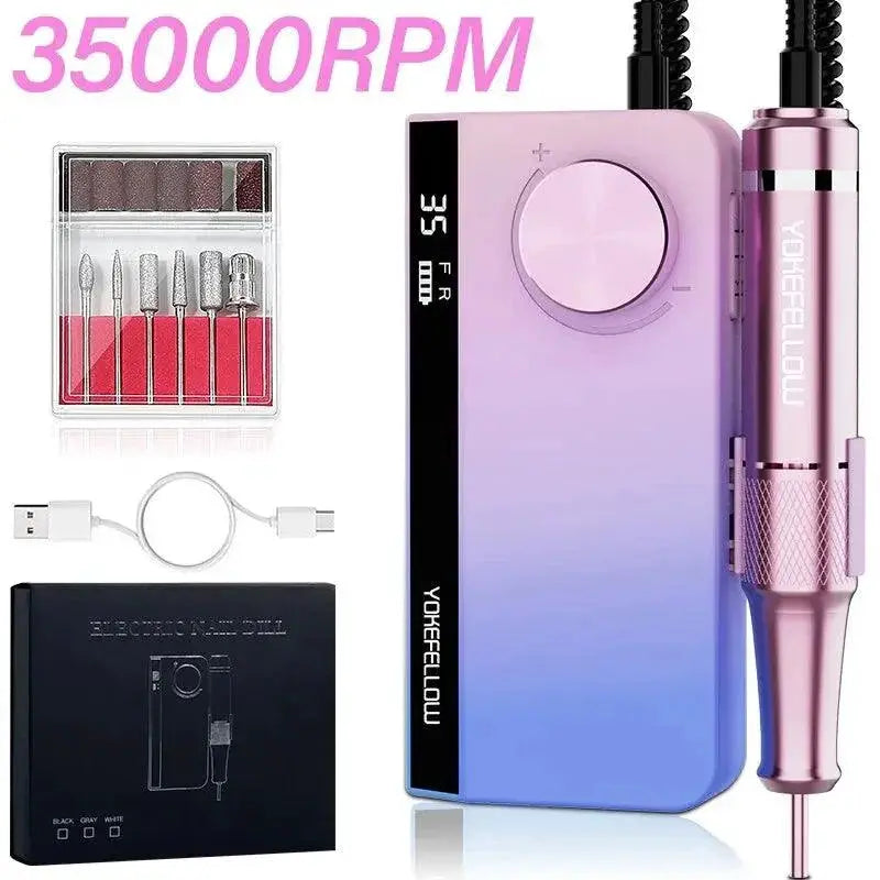 Precision Nail Drill Kit for Home Use — product view