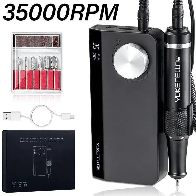 Precision Nail Drill Kit for Home Use — product view
