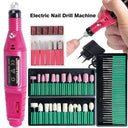 Electric Nail Drill Set: High-Speed, Multi-Functional Tool