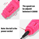 Electric Nail Drill Set: Precision Manicures & Pedicures Kit