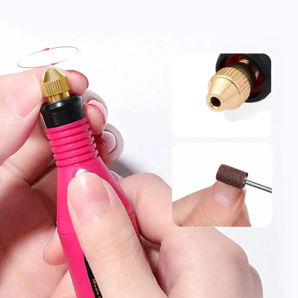 Electric Nail Drill Kit For Precision Manicures Pedicures
