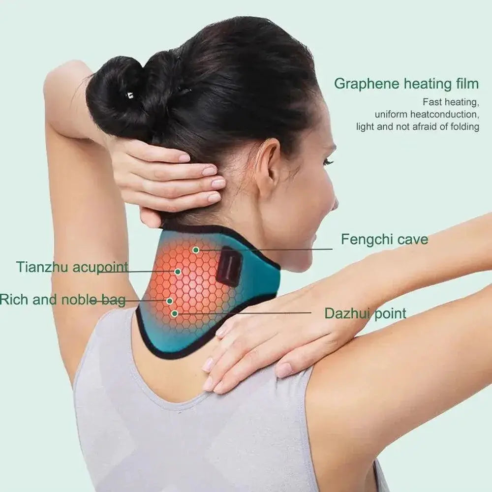 Electric Neck Brace Portable Massager For Neck Pain Relief