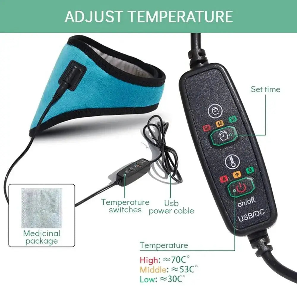 Electric Neck Brace Portable Massager For Neck Pain Relief