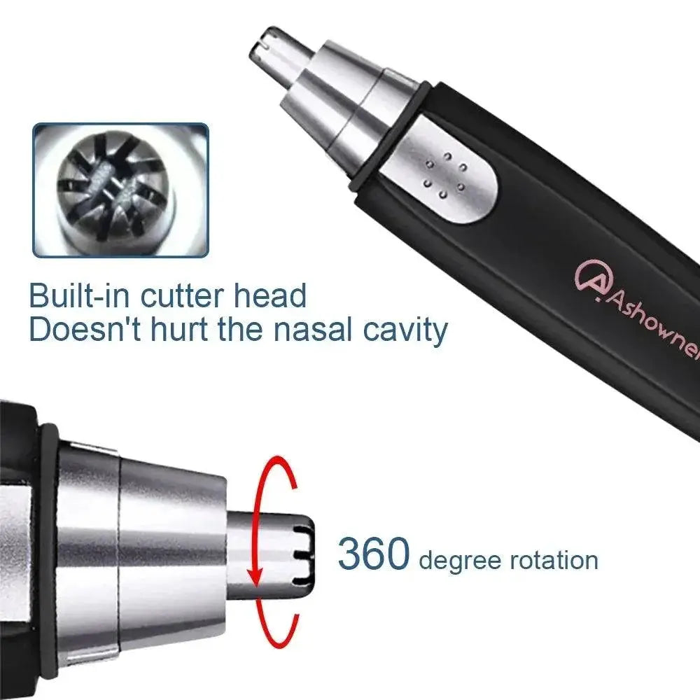 Electric Nose Hair Trimmer Set For Effortless Grooming