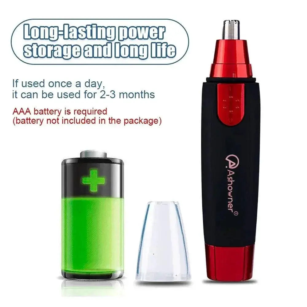 Electric Nose Hair Trimmer Set For Effortless Grooming