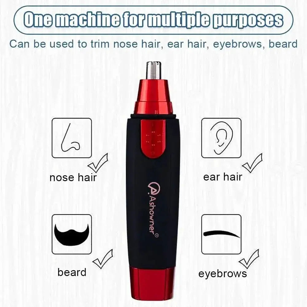 Electric Nose Hair Trimmer Set For Effortless Grooming