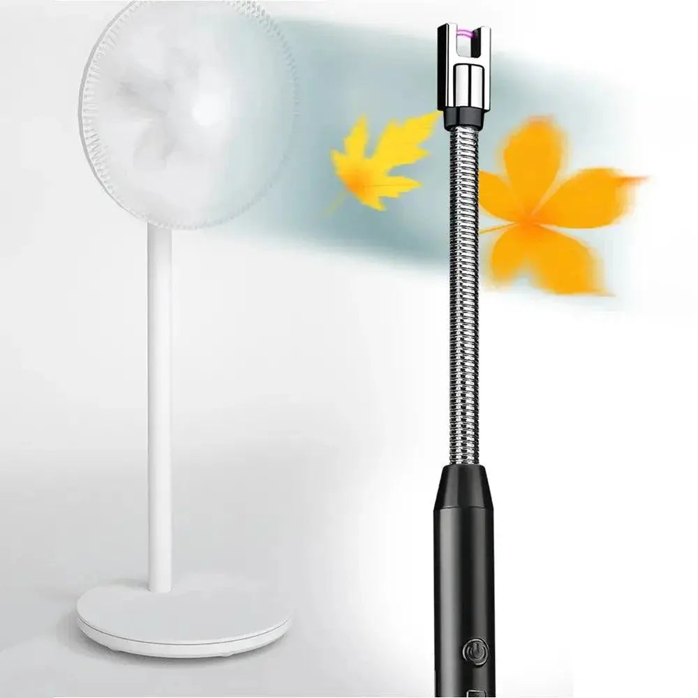 Electric Plasma Arc USB Lighter Windproof Flameless Tech