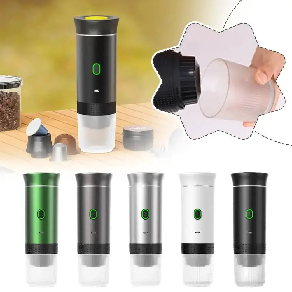 Electric Portable Coffee Maker For Car And Home Three In One