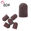 Electric Purple Nail Drill Caps Set for Manicure Pedicure