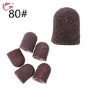 Electric Purple Nail Drill Caps Set for Manicure Pedicure