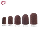 Electric Purple Nail Drill Caps Set for Manicure Pedicure