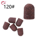 Electric Purple Nail Drill Caps Set for Manicure Pedicure