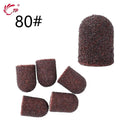 Electric Purple Nail Drill Caps Set for Manicure Pedicure