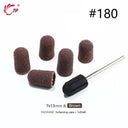 Electric Purple Nail Drill Caps Set for Manicure Pedicure