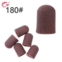 Electric Purple Nail Drill Caps Set for Manicure Pedicure