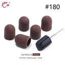 Electric Purple Nail Drill Caps Set for Manicure Pedicure