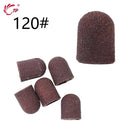 Electric Purple Nail Drill Caps Set for Manicure Pedicure