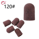 Electric Purple Nail Drill Caps Set for Manicure Pedicure