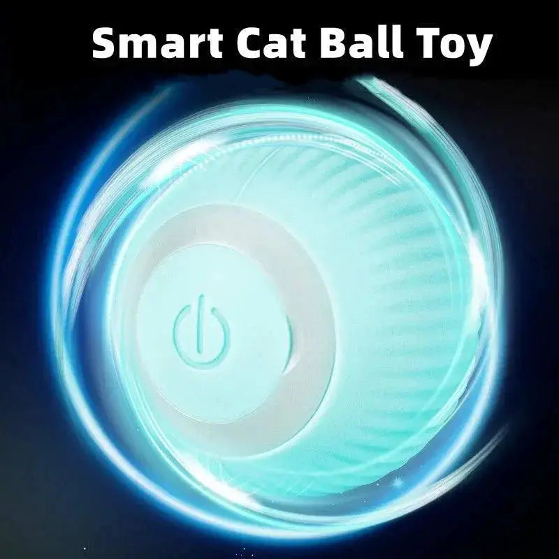 Electric Rolling Cat Toy for Interactive Indoor Play