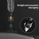 Electric Screwdriver Set: Strong Magnetic Anti-Slip Design