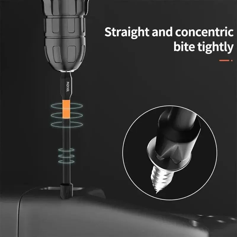 Electric Screwdriver Set Magnetic Anti Slip Design