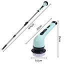 Effortless Spin Brush Set for Industry