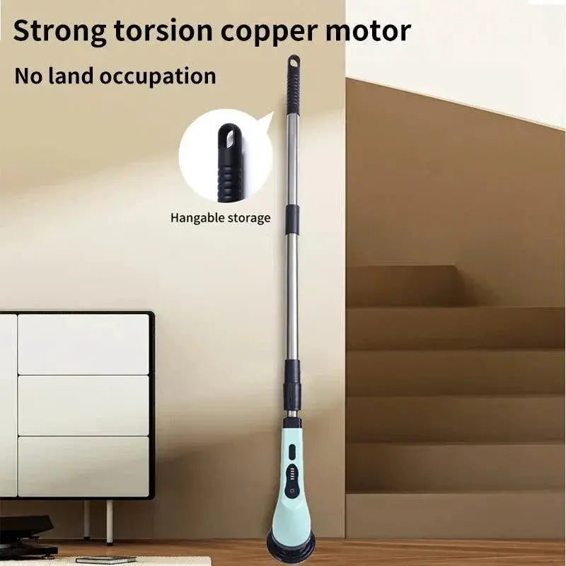 Electric Spin Cleaning Brush Set 9 In 1 Effortless Cleaning