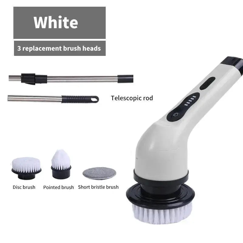 Electric Spin Cleaning Brush Set 9 In 1 Effortless Cleaning