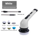 Electric Spin Cleaning Brush Set 9 In 1 Effortless Cleaning