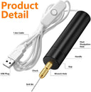 Electric USB Mini Drill 5 Pieces Set Rotary Engraver Tool