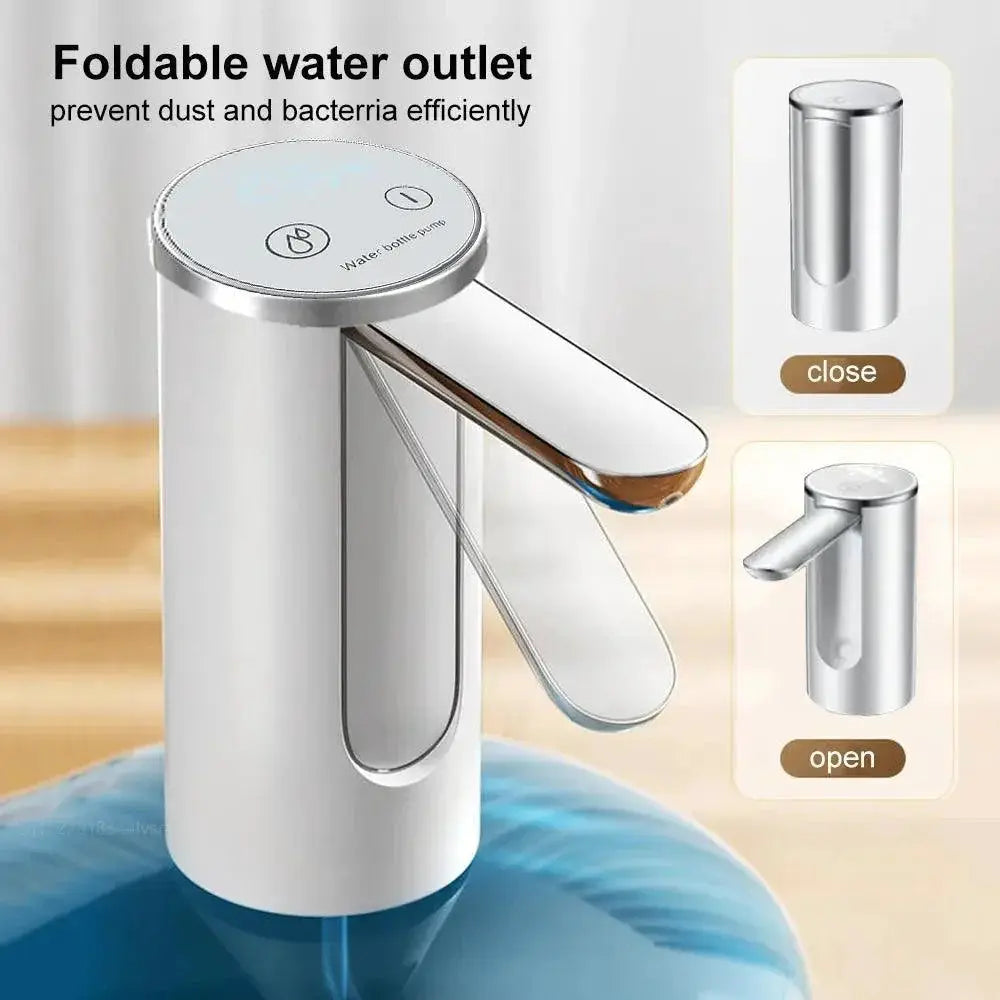 Electric Water Pump Smart Rechargeable Dispenser for Bottles