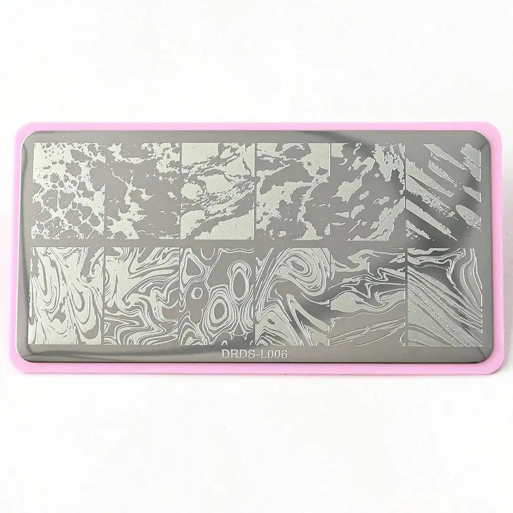 Nail Stencil Bundle for DIY Nail Art — 22(12X6cm)
