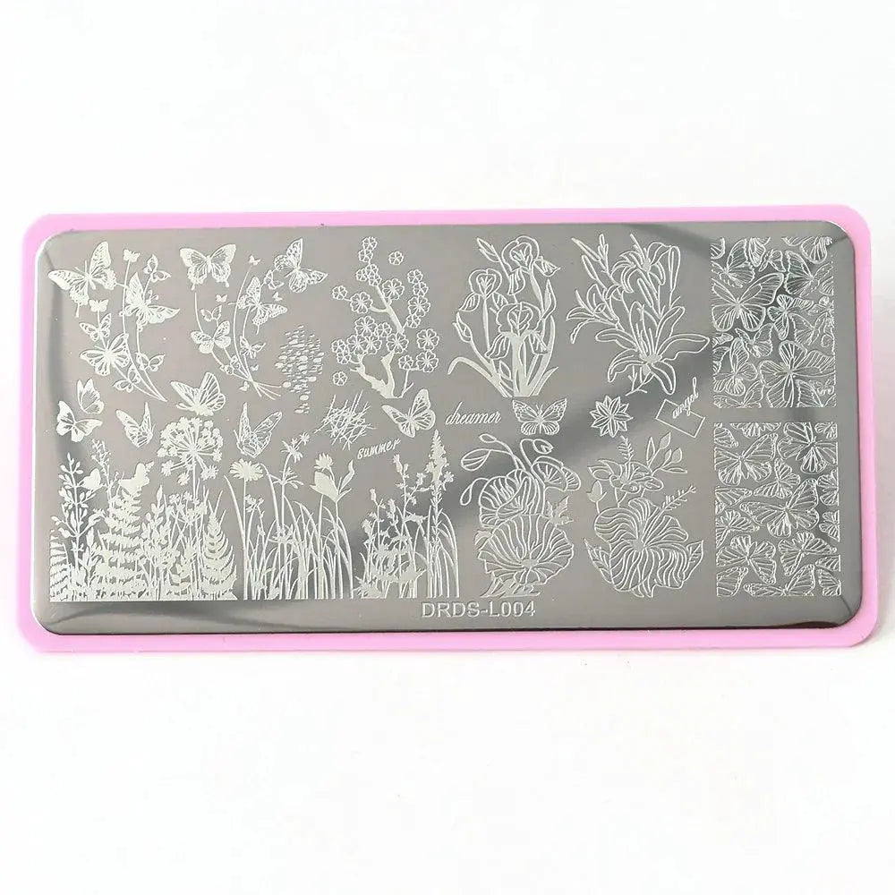 Nail Stencil Bundle for DIY Nail Art — 10(12X6cm)