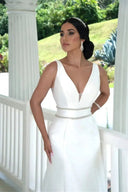 Glam Beaded Mermaid Dress for Bride