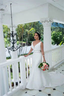 Glam Beaded Mermaid Dress for Bride
