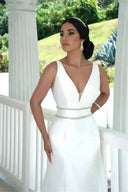 Glam Beaded Mermaid Dress for Bride