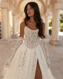 Custom Fit Lace Strapless Bridal Dress
