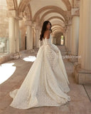 Custom Fit Lace Strapless Bridal Dress