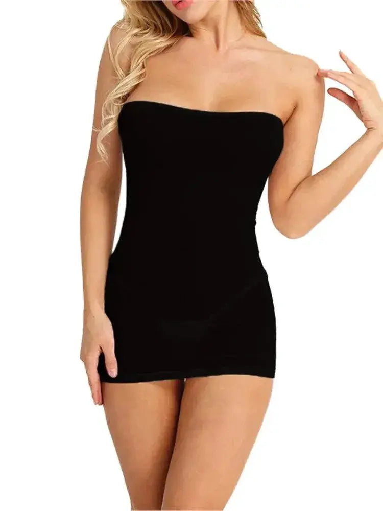Elegant Black Off Shoulder Party Dress For Women Chic