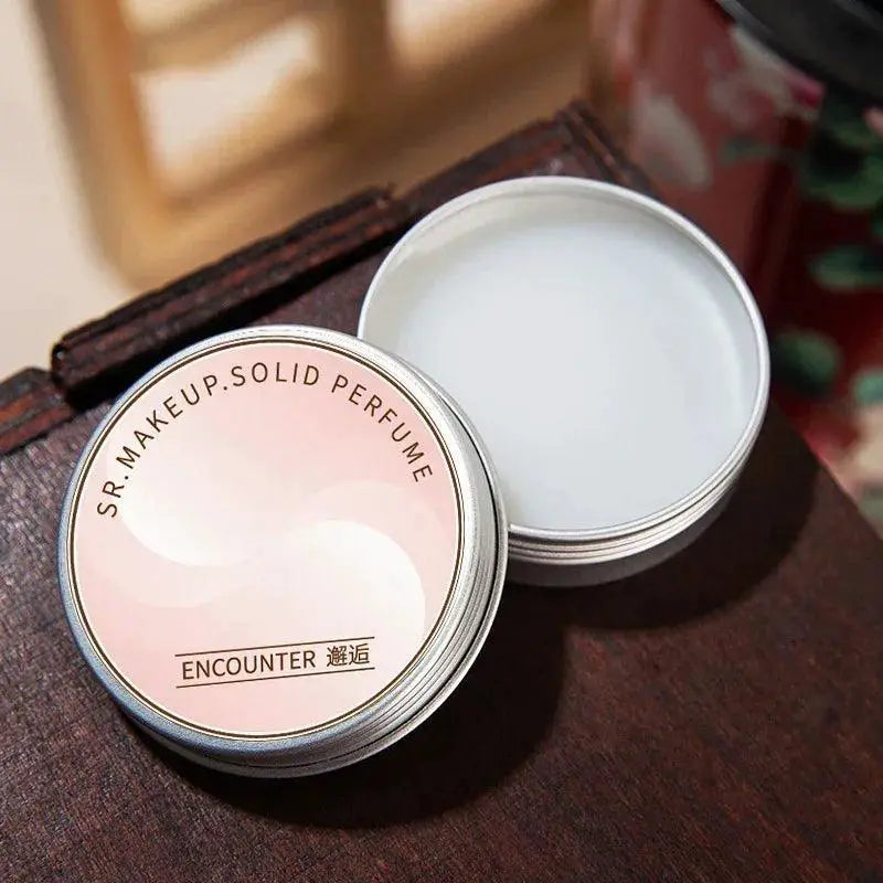 Elegant Female Solid Perfume Balm Luxe Aroma Deodorant Blend