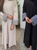 Elegant Abaya Dress With Belt For Events