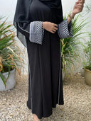 Elegant Abaya Dress With Belt For Events