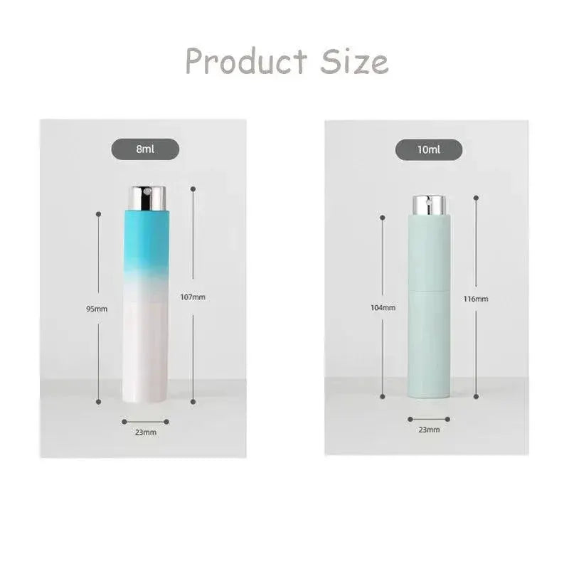Elegant Glass Perfume Atomizer Portable Spray Bottle