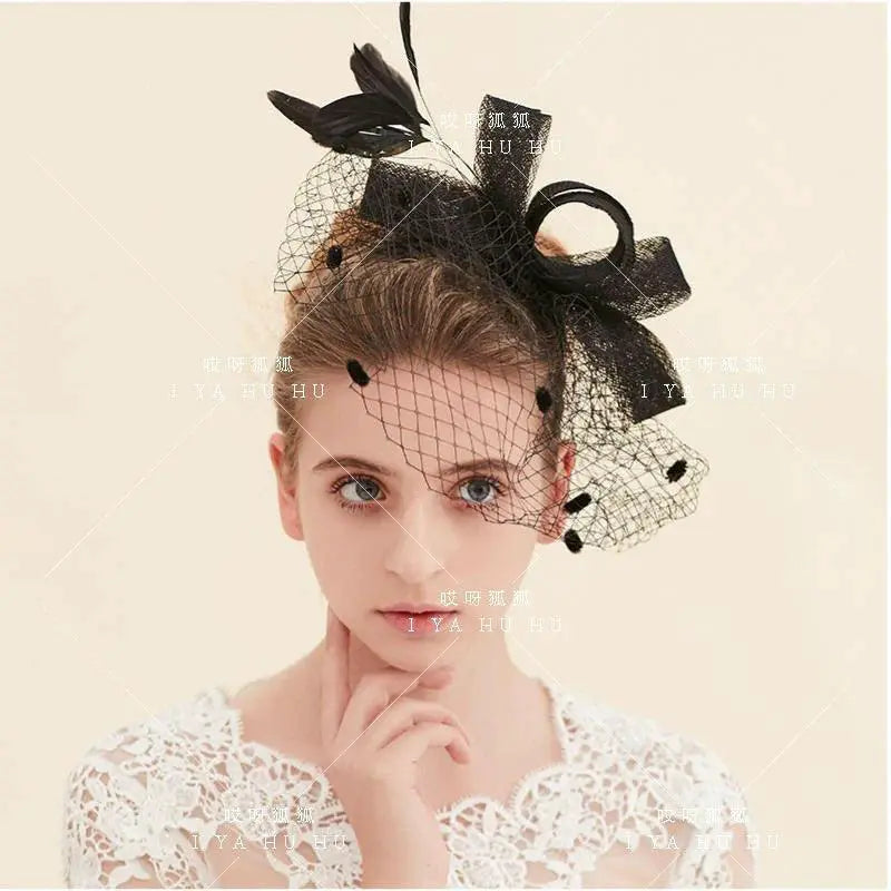 Elegant Hemp Cotton Bridal Hair Accessories for Events