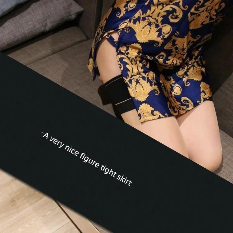 Elegant High Slit Cross Dresser Gown for Evening Event