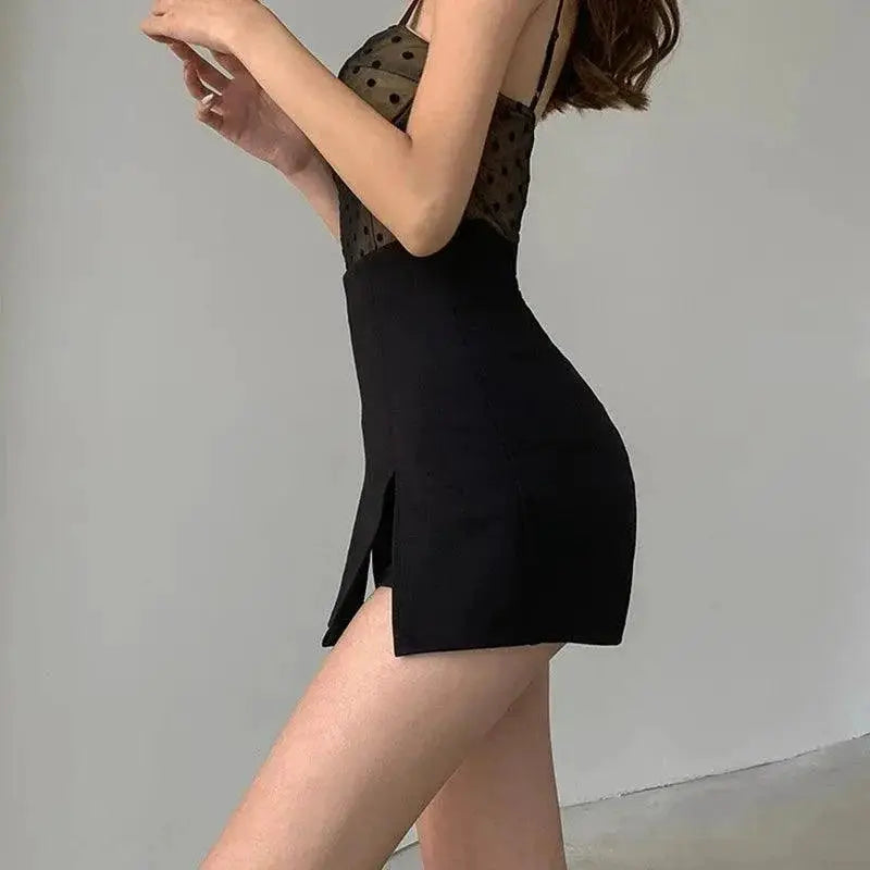Elegant High Waist A Line Skirt For Summer Fashion Statement