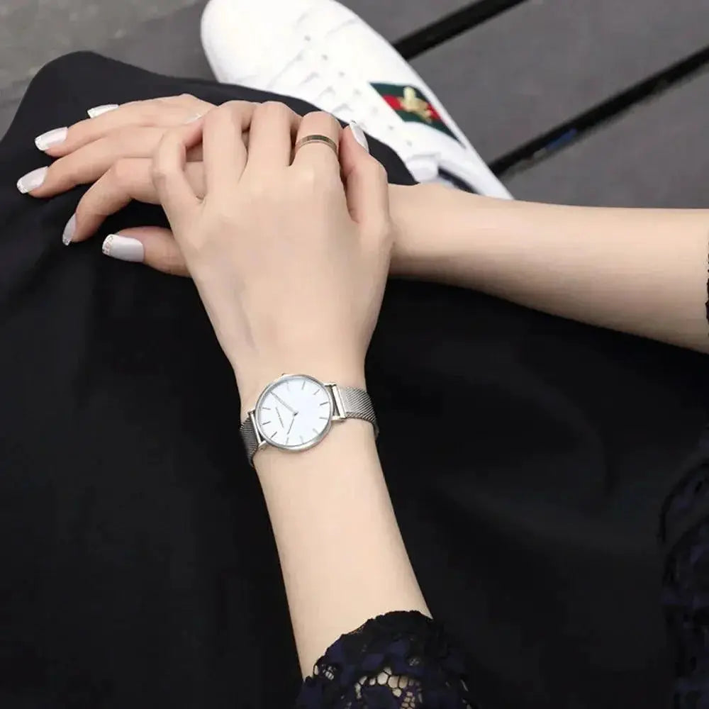 Elegant Japan Quartz Rose Gold Ladies Watch Luxury Timepiece - OurLum.com
