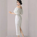 Flattering Lace Dress For Garden Parties